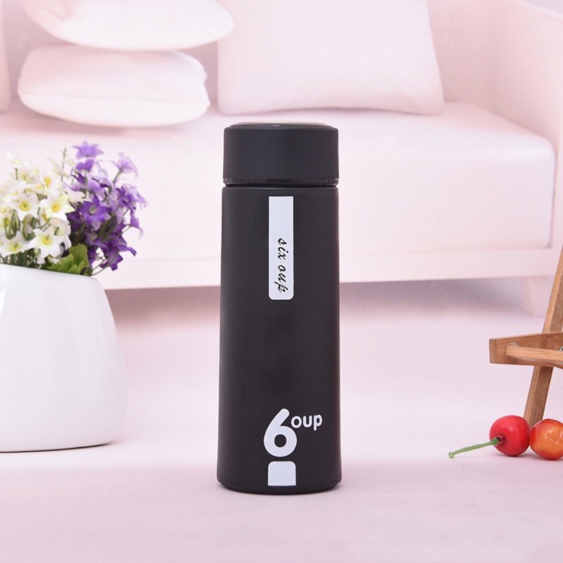 Bình giữ nhiệt 6oup lõi thủy tinh, 2 lớp tiện lợi 450ml bảo hành 6 tháng lỗi 1 đổi 1 trong 7 ngày đầu