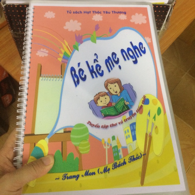 sách bé kể mẹ nghe và bra