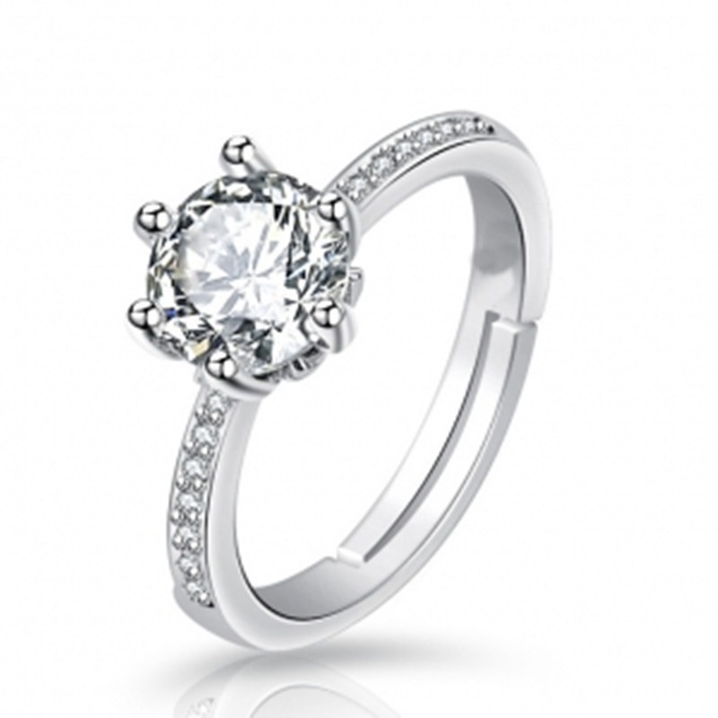 Nhẫn Đính Đá Zircon Thời Trang Cho Nữ