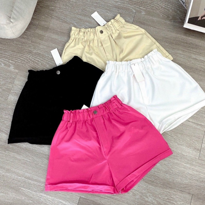 Quần Đùi Nút Chất Kaki Hàn  Laca Store F13-5, quần short lưng thun