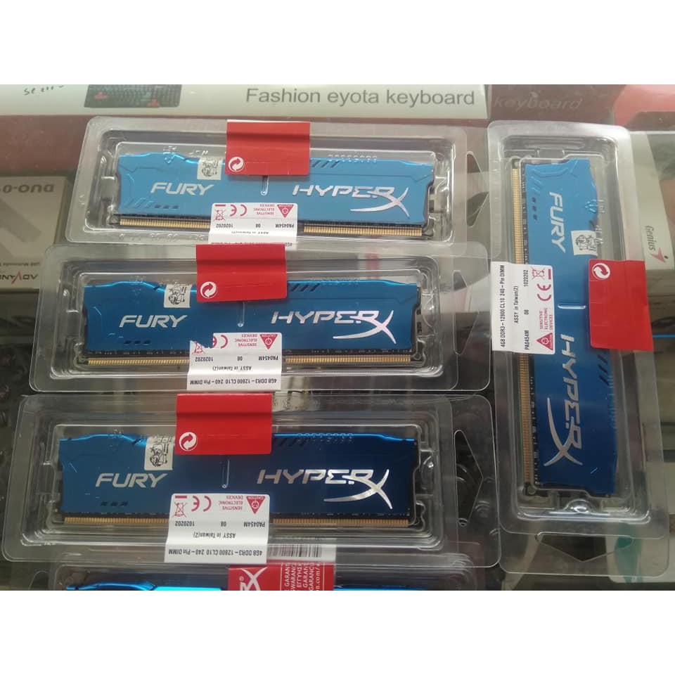 Thẻ Nhớ Ram Kingstone Hyper X 4gb - 1600 - Pc 12800 Mới | BigBuy360 - bigbuy360.vn