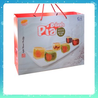 Bánh Pía Tân Huê Viên Bách Vị Hộp 6 Cái 6 Vị, Bánh Bía Trung Thu