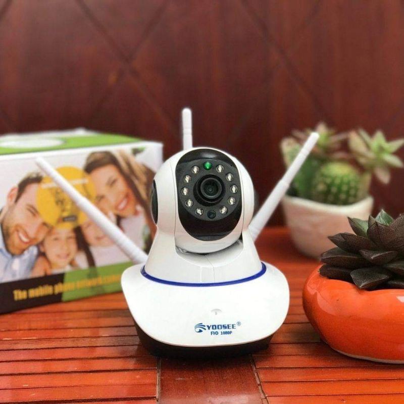 Camera IP YooSee WIFI Xoay 360 Độ, Ban Đêm Có Màu Quan Sát Rõ Ngày Và Đêm FULL HD 1080p 3.0mpx Báo Động Chống Trộm