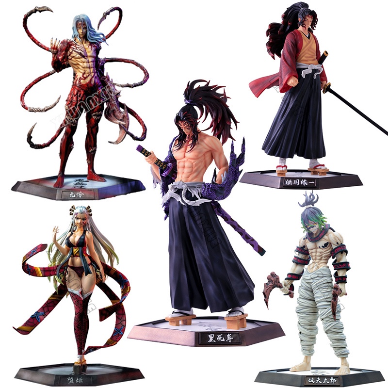 Mô Hình Đồ Chơi Nhân Vật Anime Demon Slayer CHENG Series GK Juuniuni Gyuutarou/Daki Kimetsu no Yaiba Kokushibou