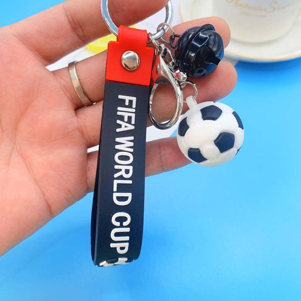 Móc Khóa Nhựa PVC Hình World Cup Dễ Thương