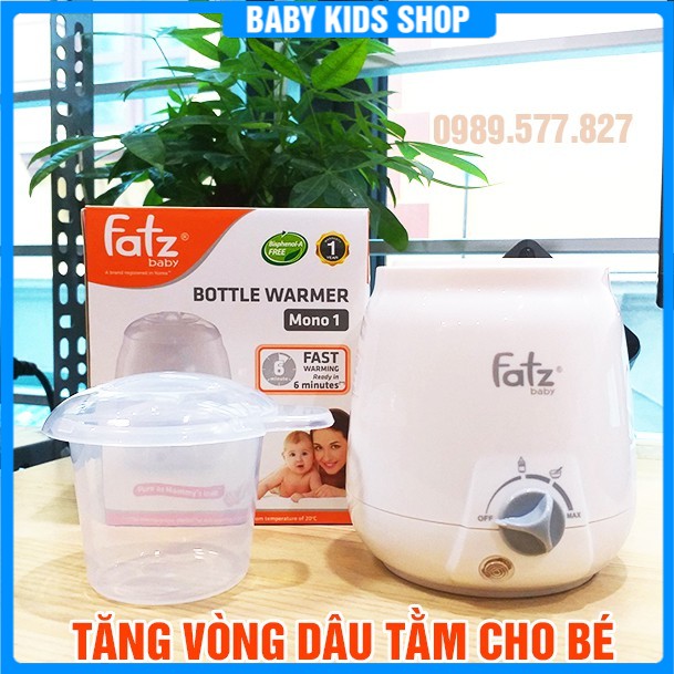 Máy hâm sữa 3 chức năng Fatz Hàn Quốc tặng vòng dâu tằm