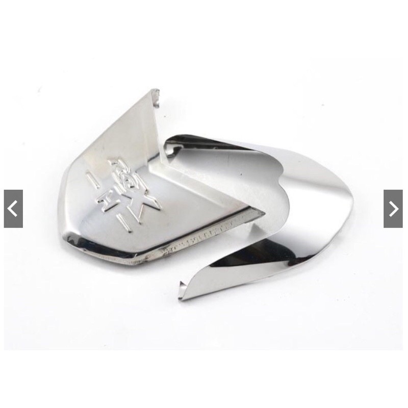 Dè trước sau inox/ Đuôi mỏ inox cho xe máy Wave 100, 50cc, Wave 110, Wave RSX, Wave Blade,rsx, từ năm 2006->2024