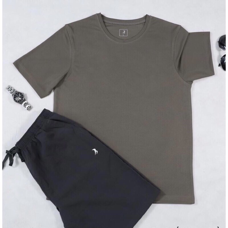 Áo thun nam cổ tròn Hometex