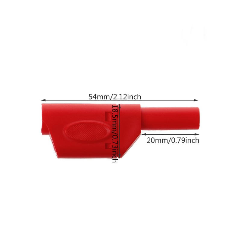 Bộ 10 phích cắm chuối thiết lập mạch 4mm
