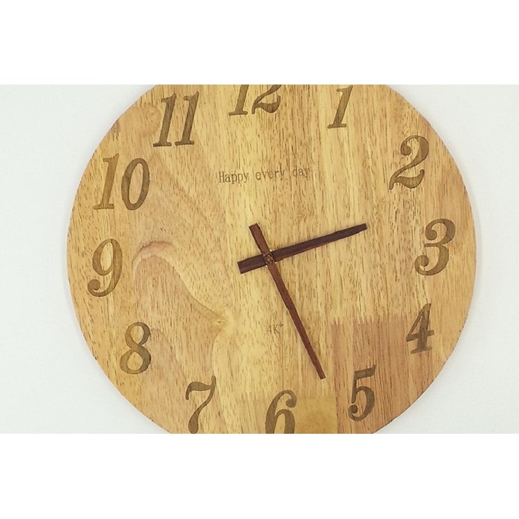Kim đồng hồ làm tư chất liệu gỗ gụ cao cấp