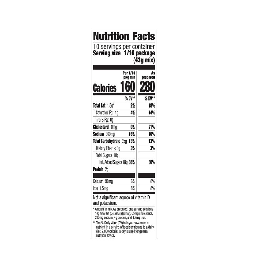 Bột làm bánh pha sẵn Betty Crocker super moist red velvet cake mix 432g