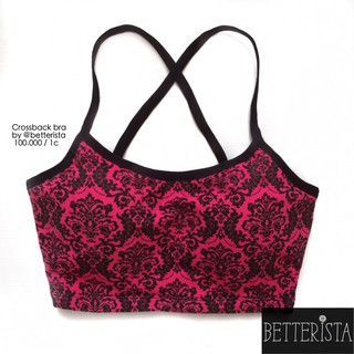 [Mã FATHANG5 giảm 10K đơn 50K] Crossback Bra vải xuất dư