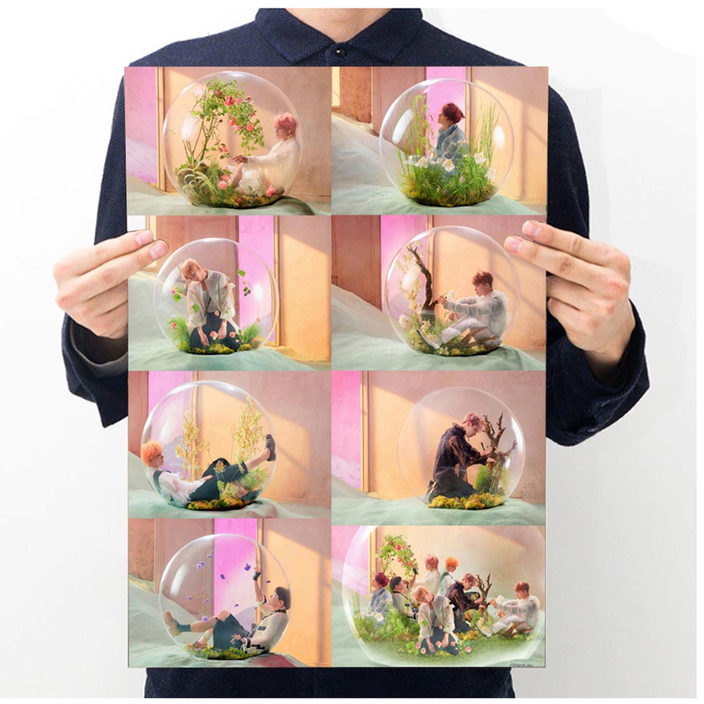 Tranh dán tường BTS , Áp Phích BTS, Poster nhóm nhạc BTS