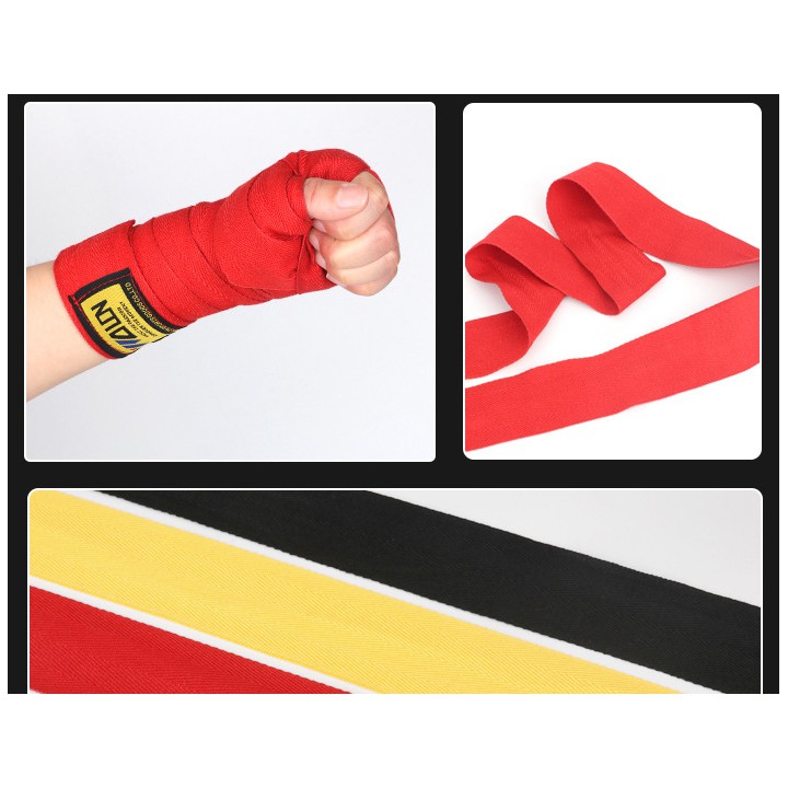 Băng đa vải quấn tay tập đấm bốc boxing HM041 dài 1,5m (1 đôi)