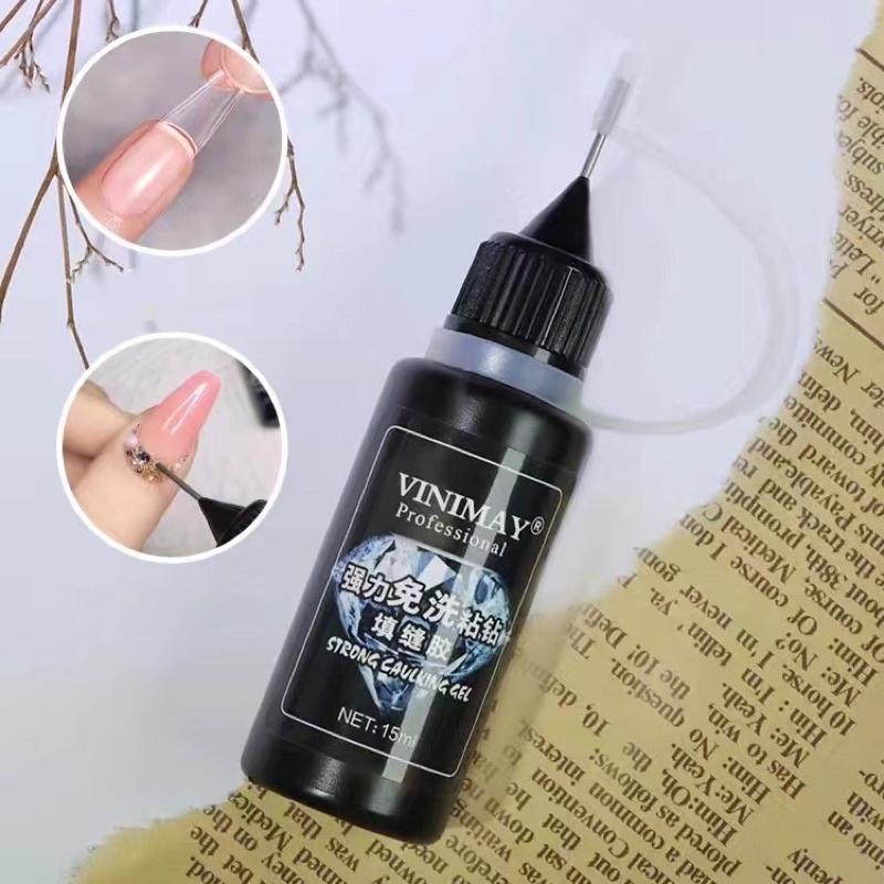 Gel úp móng đính đá siêu chắc gel đa năng đính đá nail 10ml