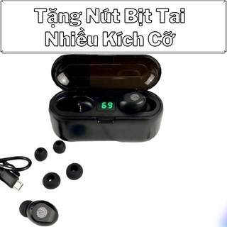 Tai Nghe Bluetooth Cảm Ứng Cao Cấp Tích Hợp Sạc Dự Phòng 2500mAh + Giá Đỡ Điện Thoại, Bass Cực Hay Và Kháng Nước Tốt F9