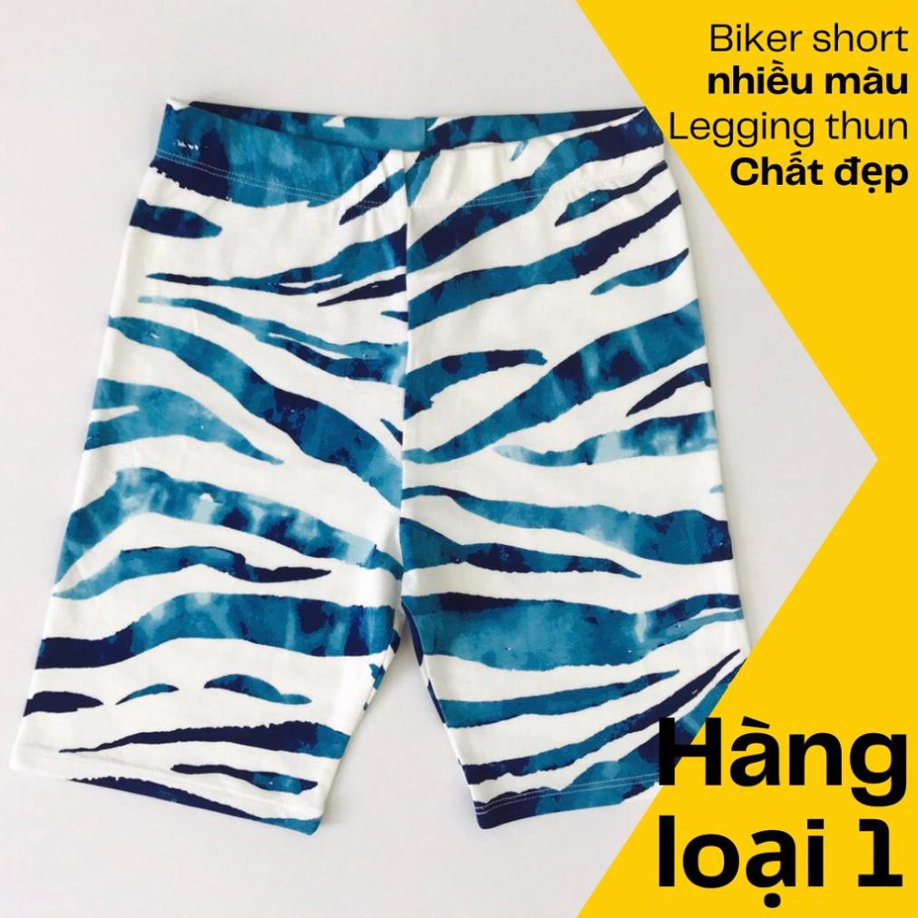 Quần short thun lửng biker ngố nhiều màu chất thun co dãn 4 chiều  ྇ * *