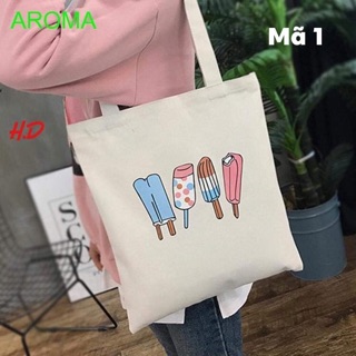 Túi vải tote que kem ( HĐ)