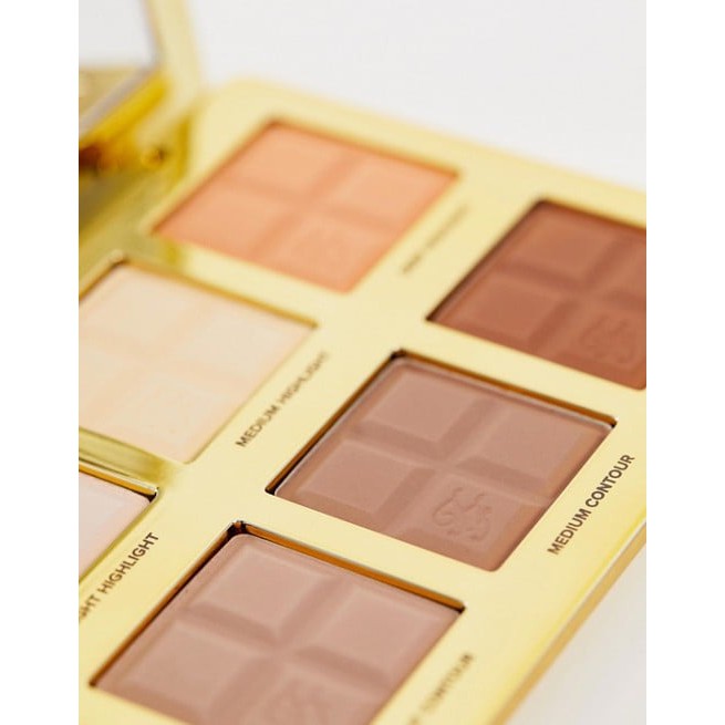 BẢNG PHẤN TẠO KHỐI, BẮT SÁNG TOO FACED COCOA INFUSED CONTOURING AND HIGHLIGHTING PALETTE NHẬP KHẨU CHÍNH HÃNG - 4258