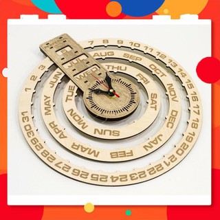 [GIÁ SỐC ] Đồng hồ gỗ - Lịch vạn niên - Quà tặng JONYDECOR.vn