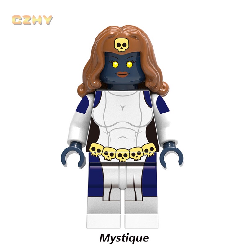 Mô Hình Nhân Vật Siêu Anh Hùng Mystique White Queen Iceman Psylocke Sentimel Colossu