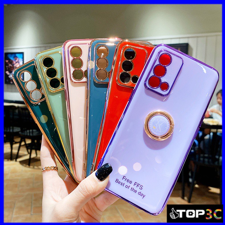 Ốp Điện Thoại Có Giá Đỡ Thời Trang Cho Oppo A74 Oppo A74 4g A74 5g MMT