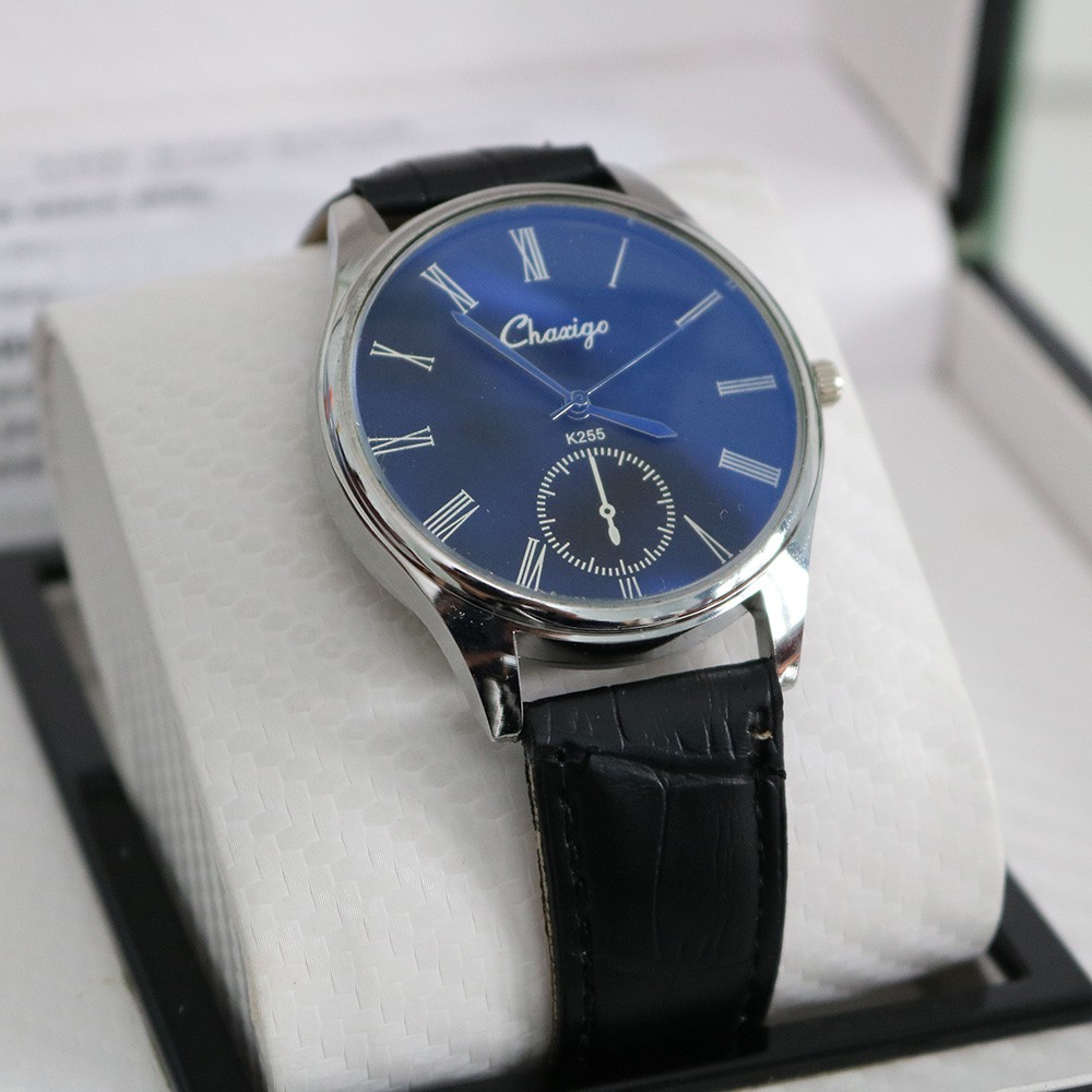 Đồng hồ Nam Choaigo CH6688 Doanh Nhân 2019 Dây Da PU Cao Cấp