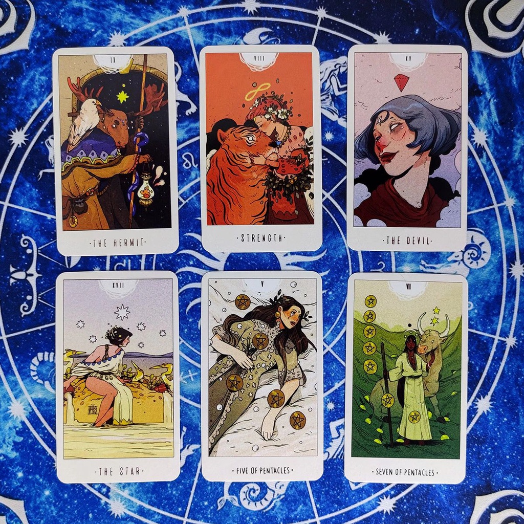 Bộ bài White Numen Tarot Nifoki B3