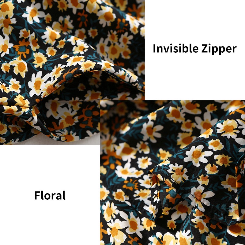 Đầm hoa ZXYOUPING dáng rộng cỡ lớn thời trang mùa hè Hàn Quốc mới 2021 cho bạn nữ