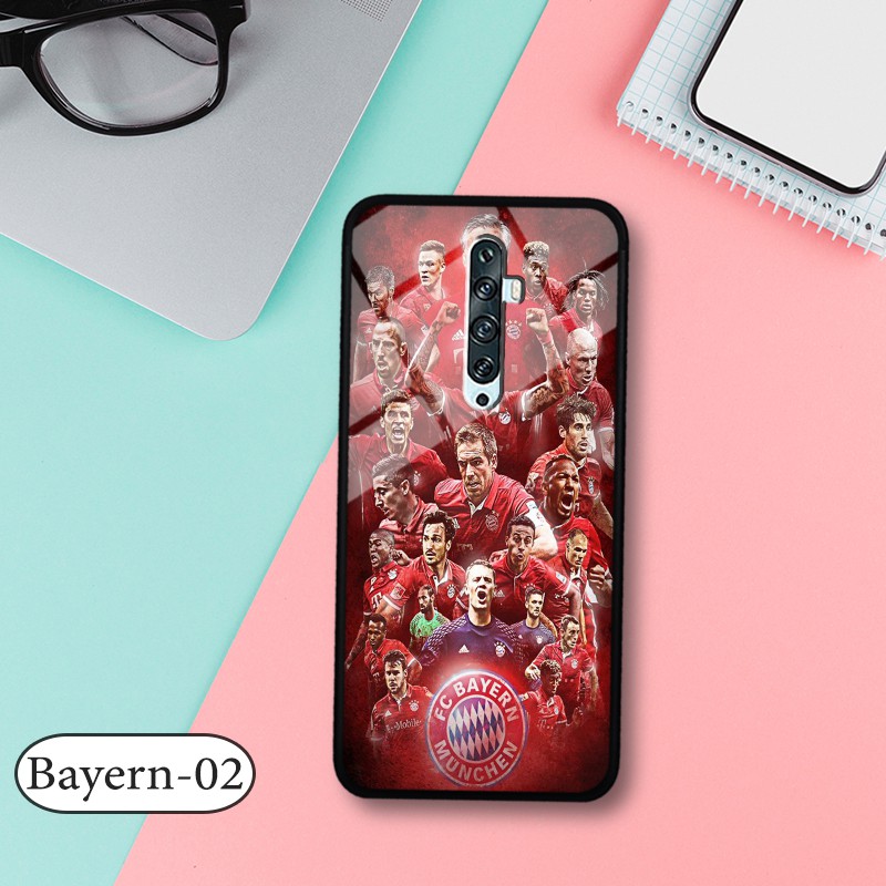 Ốp lưng kính 3D OPPO Reno 2F- hình đội bóng