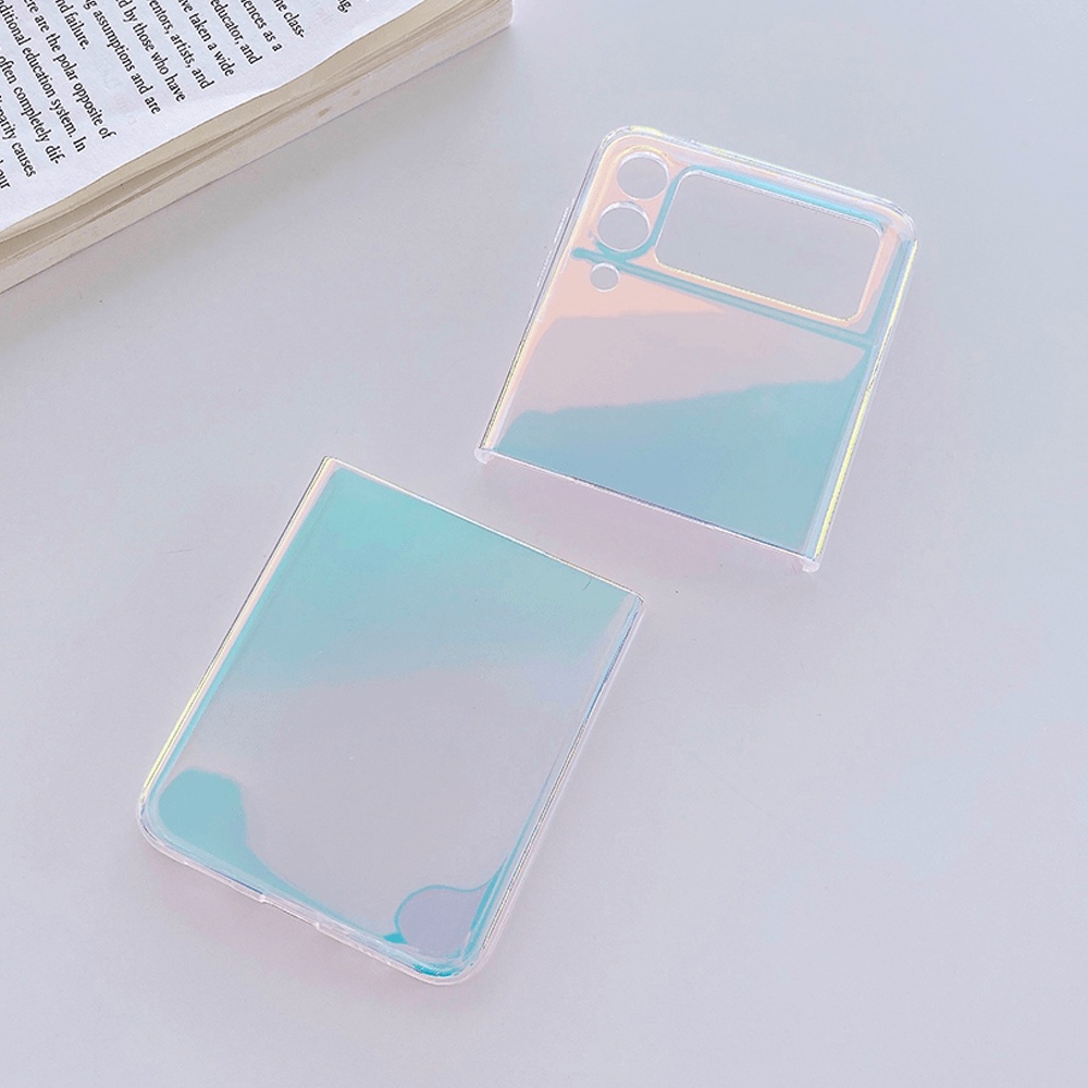Ốp Điện Thoại Dẻo Trong Suốt Mỏng Nhẹ Nhiều Màu Sang Trọng Cho Samsung Galaxy Z FOLD 4 3 2 Z FLIP 4 1 2 3