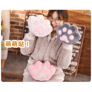 Túi đeo chéo chân mèo cute