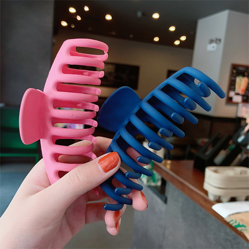 Kẹp Tóc Màu Trơn Kiểu Hàn Quốc Dành Cho Nữ