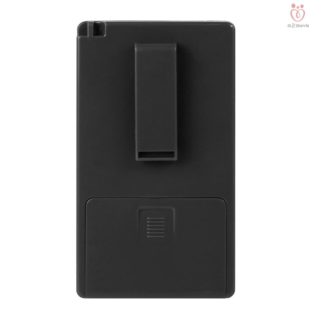 Máy radio FM mini DSP kỹ thuật số kèm tai nghe và dây dài 1.2