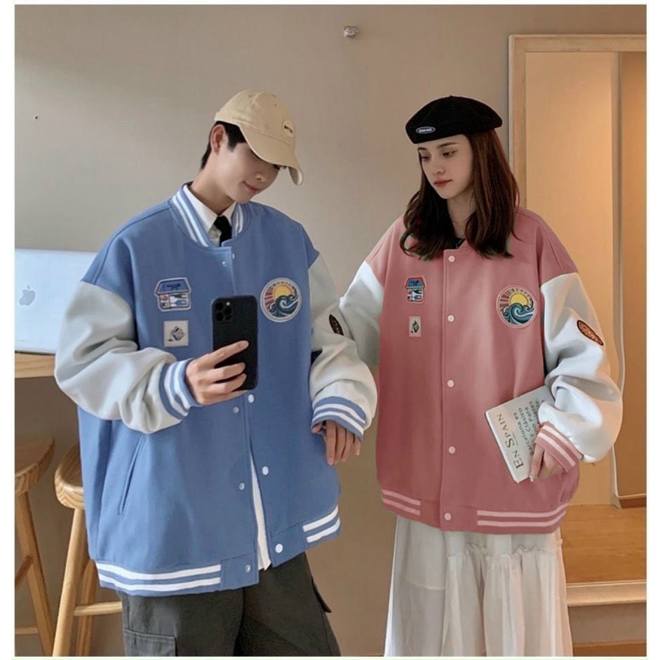 (FREE SHIP) ÁO KHOÁC BOMBER NAM NỮ ĐA SẮC MÀU HỘ TIẾT SOÁI TRÒN BÁT QUÁI TK 2022