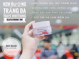 SET DƯỠNG TRẮNG DA 7DAY WHITENING PROGRAM GLUTATHIONE 700