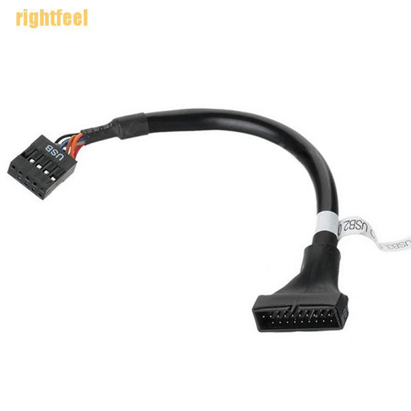 rightfeel 19/20 Pin USB 3.0 Female To 9 Pin USB 2.0 Male Motherboard Header Adapter Cord | BigBuy360 - bigbuy360.vn