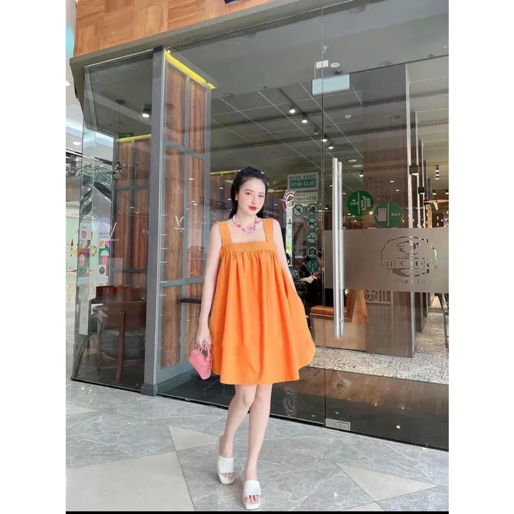 ĐẦM NGẮN FORM XÒE CHẤT THÔ CÓ TÚI VÀ KHÓA KÉO V9