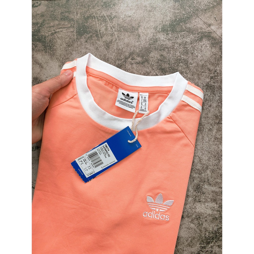 Áo thun Adidas ba sọc , áo  phông nam nữ  fom unisex thể thao logo ngực thêu
