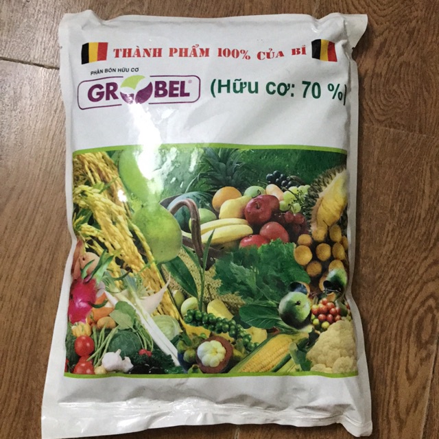 Phân Hữu Cơ Bỉ GROBEL (4-3-3+1 MgO) 2kg/ Gói- Cung Cấp Dinh Dưỡng Cho Cây Trồng, Cải Tạo Đất, Phát Triển Rễ