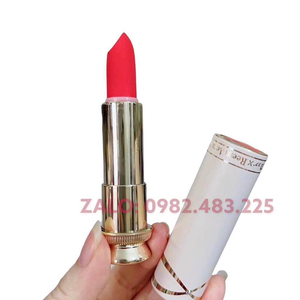 Set son nhung lì dưỡng ẩm hoàng kim Su:m37 Losec Summa Velvet Lipstick 3.6g tặng thỏi mini