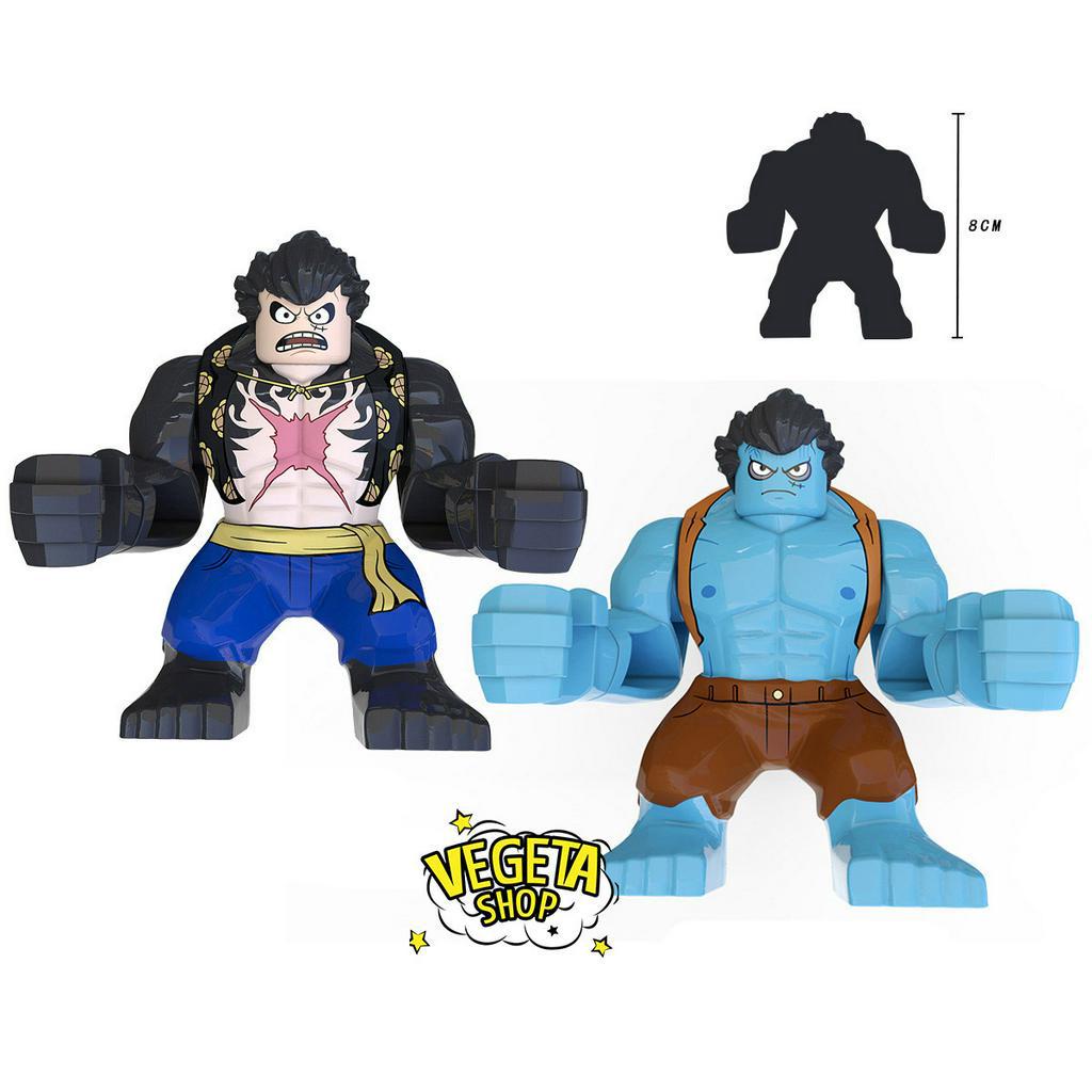 Mô hình One Piece - Minifigures One Piece - Luffy Zoro Sanji Ace Sabo Chopper Law Shanks Râu trắng Robin Kizaru Akainu