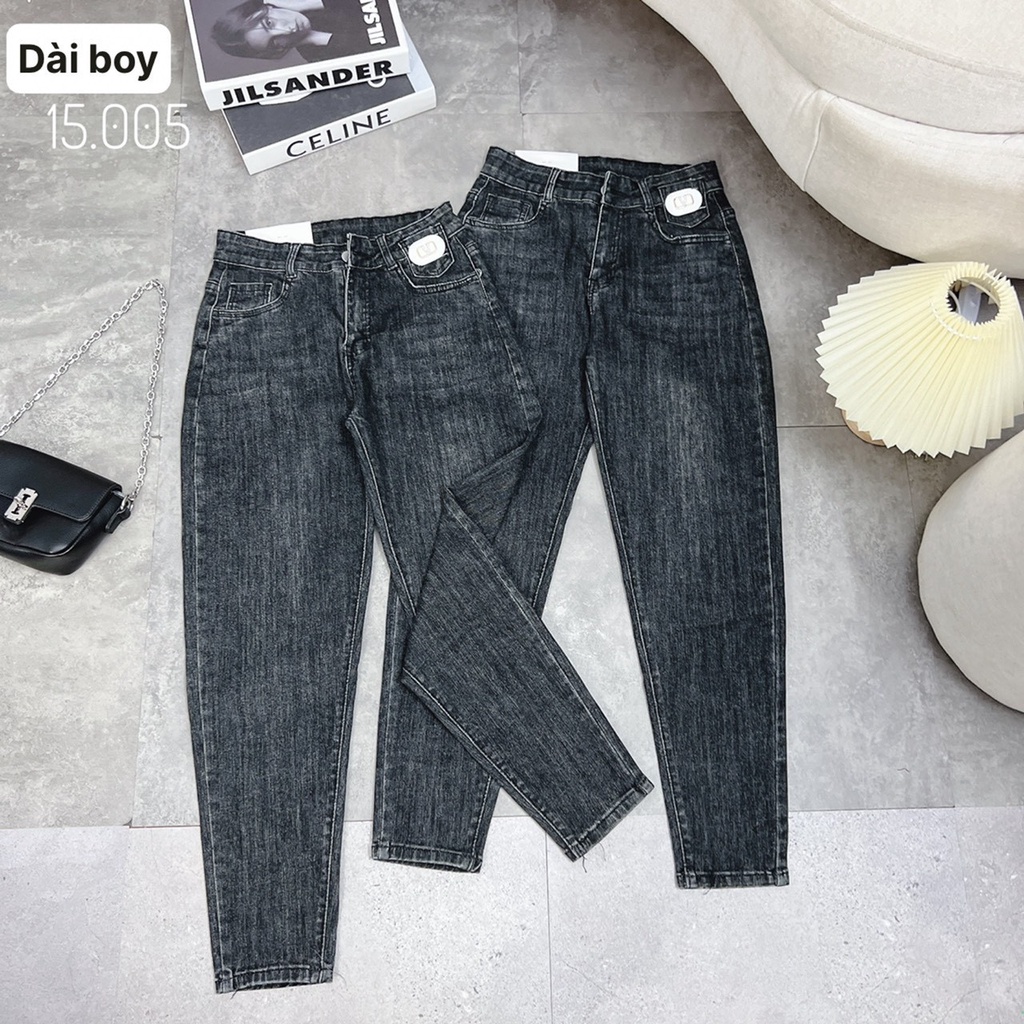 QUẦN JEANS BOYFRIEND NỮ  BD-4002 ÔM NHẸ