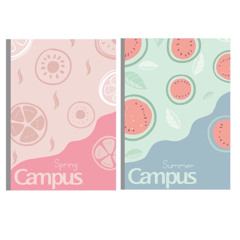 Vở kẻ ngang campus season / gift 80 Trang