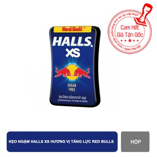 Kẹo ngậm bò húc Halls XS Redbull Thái Lan