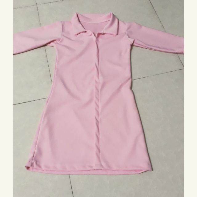 Đầm body hồng