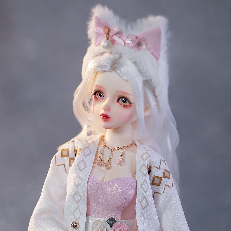 Búp bê phong cách Nhật Bản hồ ly BJD dễ thương cao 41,8cm
