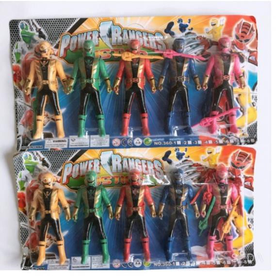 [HOT DEAL] vỉ 5 anh em siêu nhân