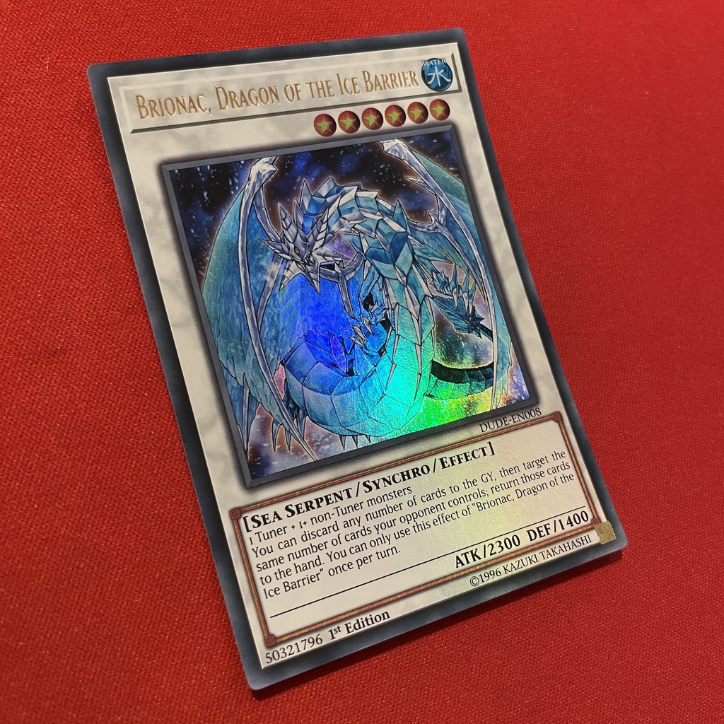 [EN-JP][Thẻ Bài Yugioh Chính Hãng] Brionac, Dragon Of The Ice Barrier