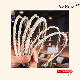Băng đô cài tóc ngọc trai xinh xắn